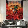Legacy of the Apocalypse Key Pattern Home Decor Tapestry, Wall Hanging, Decorative RV Wall Cloth.SGT0917013