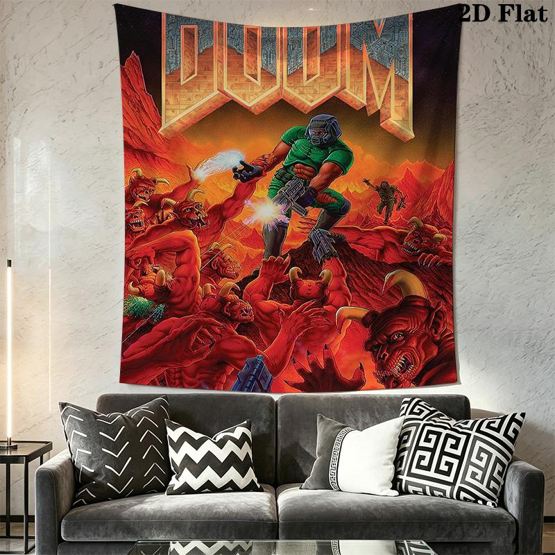 Legacy of the Apocalypse Key Pattern Home Decor Tapestry, Wall Hanging, Decorative RV Wall Cloth.SGT0917013
