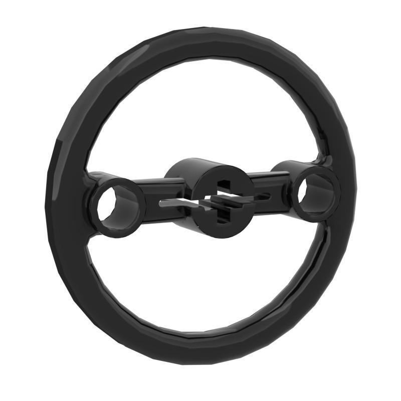 50g MOC 3736 Technic Small Particle Building Blocks 5x5 Interlocking Steering Wheel Ring Compatible Standard