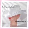 Pink Glitter Rhinestone Denim Hat, Glasses & Bandana Set