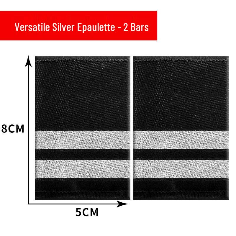 Aviation Epaulettes: Pilot, Captain, Flight Attendant & Trainee Styles with Bullion Wire Ribbon