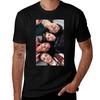 Ianowt Gussfoto T-Shirt Outdoor Arbeits Oberteil mit kurzen Ärmeln
