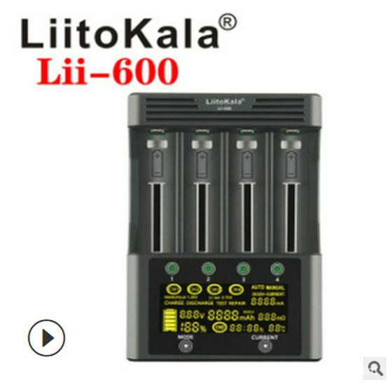 LiitoKala Lii-402 4-слотное зарядное устройство для литиевых аккумуляторов