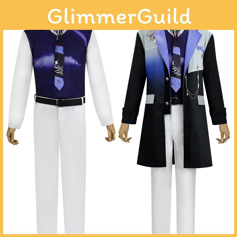 Love And Deepspace Xavier Costume Role Play With Ecofriendly Snow Chenille Material For Cosplay Fans