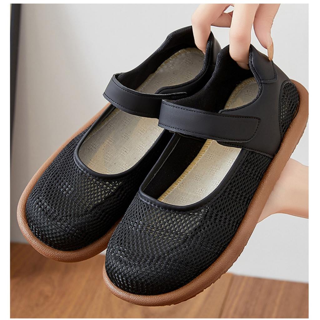 Damen Sommer Neue Schuhe, Kinder Vielseitige Atmungsaktive Freizeitschuhe, Weich Besohlte Nicht Ermüdende Stoffschuhe