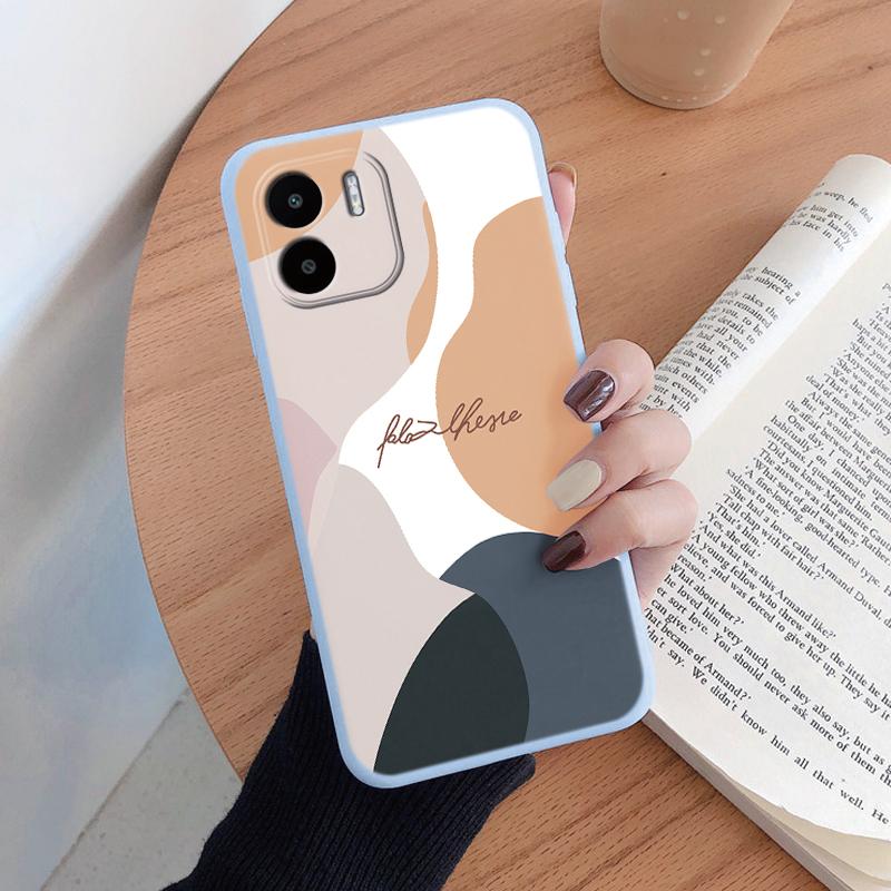 Phone Case For Redmi A1 A2 13 13C 14C A3 4G Soft Silicone TPU Back Cover Cases Protective Coque Shell Leopard Painted Bags Capa