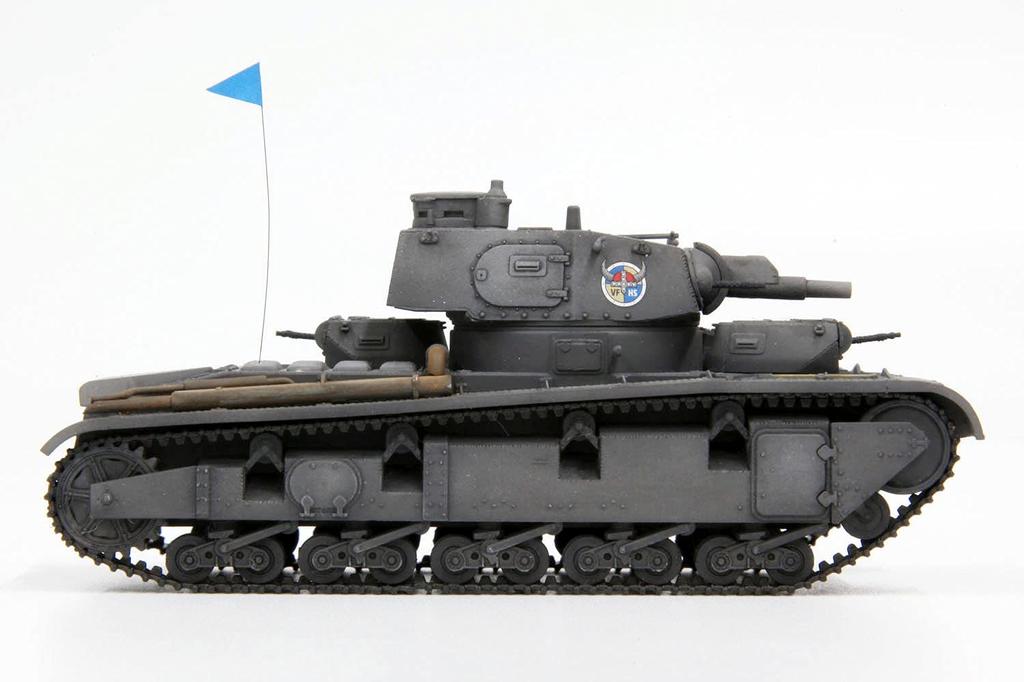PLATZ Girls Panzer Final Chapter NbFz Viking Fisheries High School Scale Plastic Model & 1/72 GP72-24