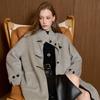 Sancai 2025 Winter Double-Faced Wool Long Coat