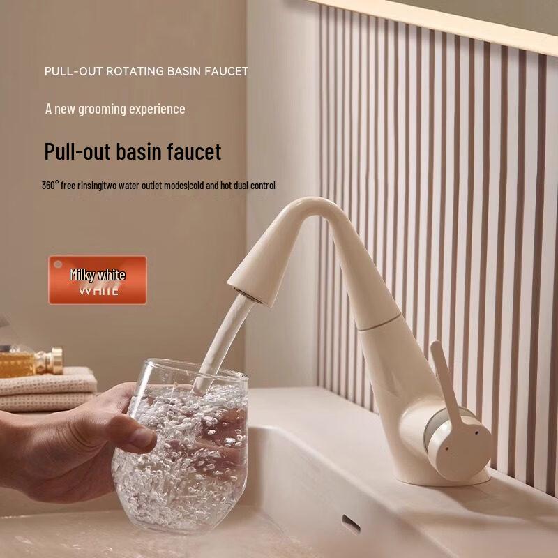 Yipan Rose Gold Anti-Splash Cold & Hot Faucet