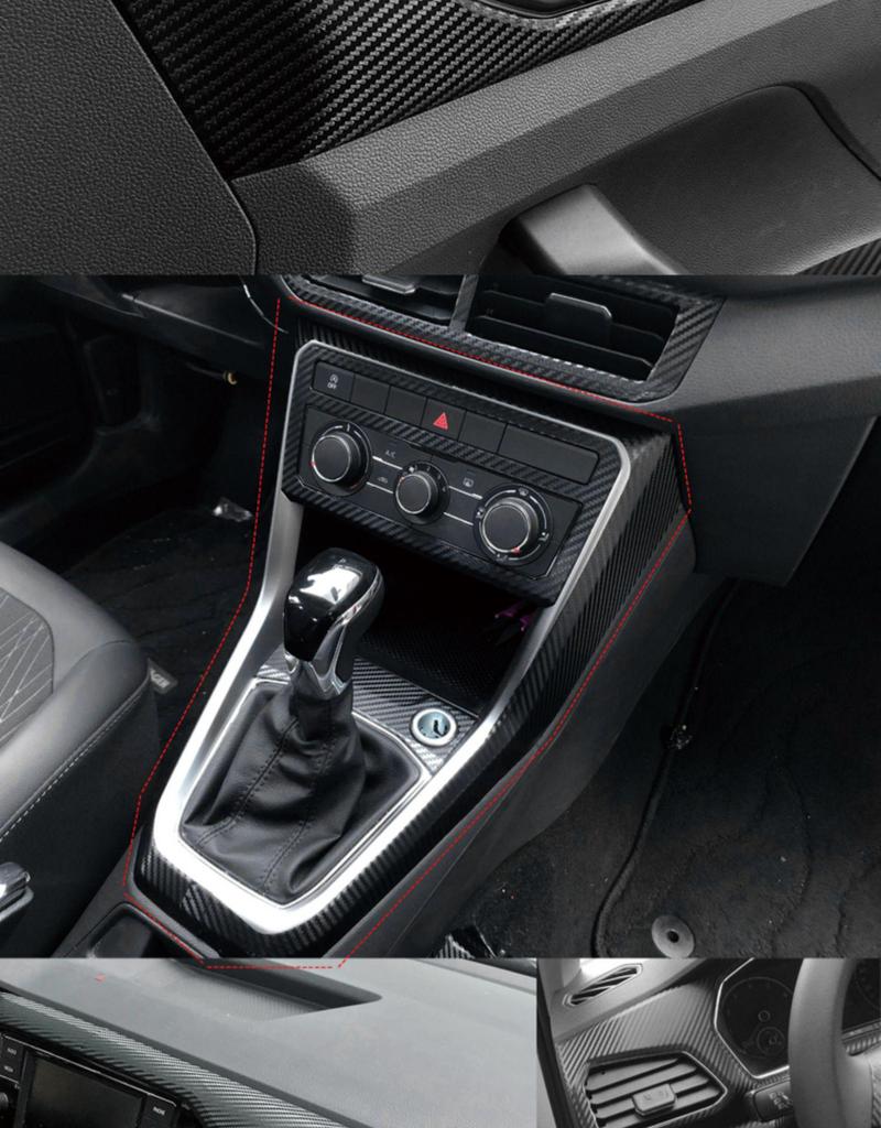 Volkswagen T-Cross Center Console Anti-Kick, Anti-Scratch Protective Film