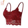 New Women Lace Bras Top Comfortable Bralette Solid Color Sexy Underwear Vest Female Hollow Out Wireless Lingerie Bra