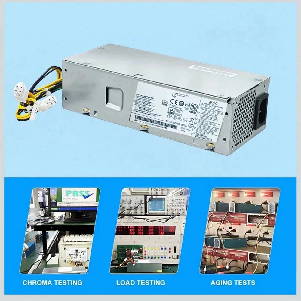Replacement Power Supply 180W for HP 280 G3 400 SFF PA-1181-3HB L08404-002 with 4+4+7Pin Connector Compatible Adapter