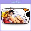 One Piece Luffy Anime Printed Student Single Layer Stationery Storage Pencil Bag For Kids