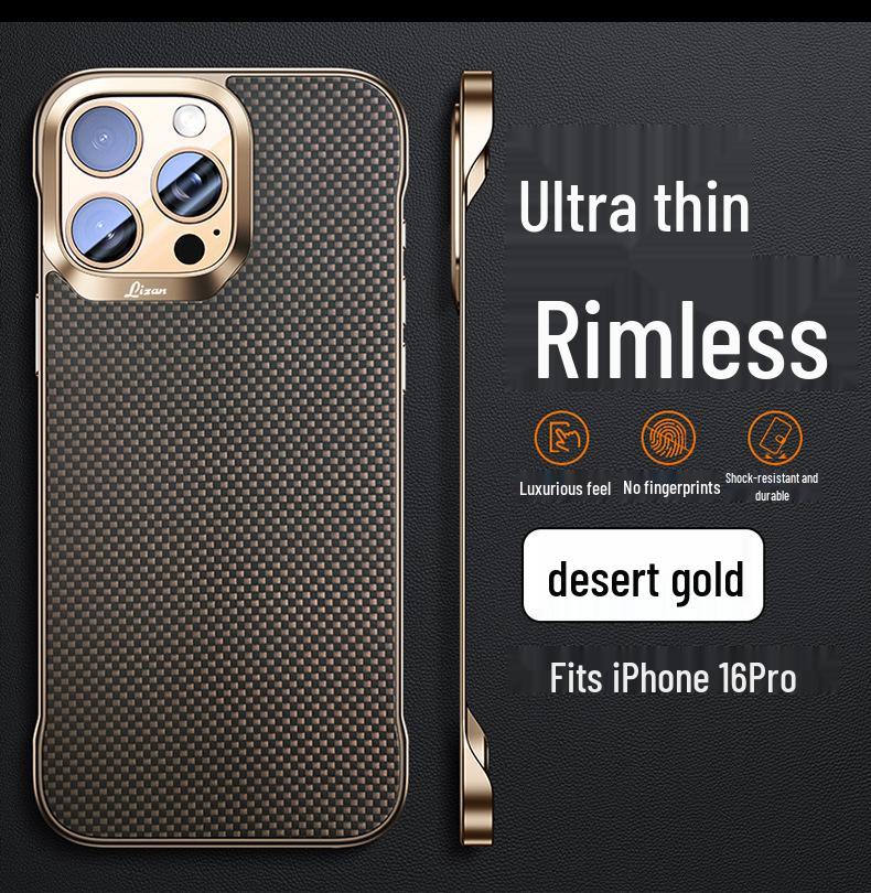 Kevlar Aramid Fiber Magnetic Case for Apple 17 Pro Max - Borderless Design