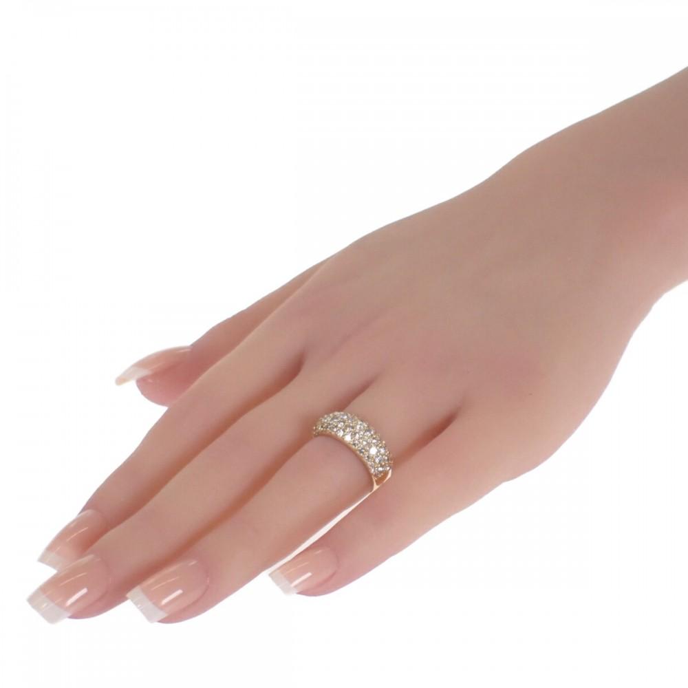 no brand  #9(JP Size) ring K18 yellow gold Women