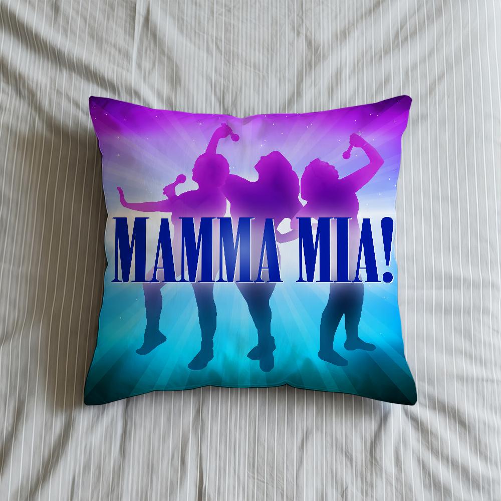Cushion Cover Soft Case For Sofa M-MammaS-ES Movie Living M-Mia Room Home Comfortable Office Decor Protective Pillow Covers