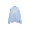 Nike Sweatshirts Men's Blue Stand Collar Moderate Regular DQ4238-425