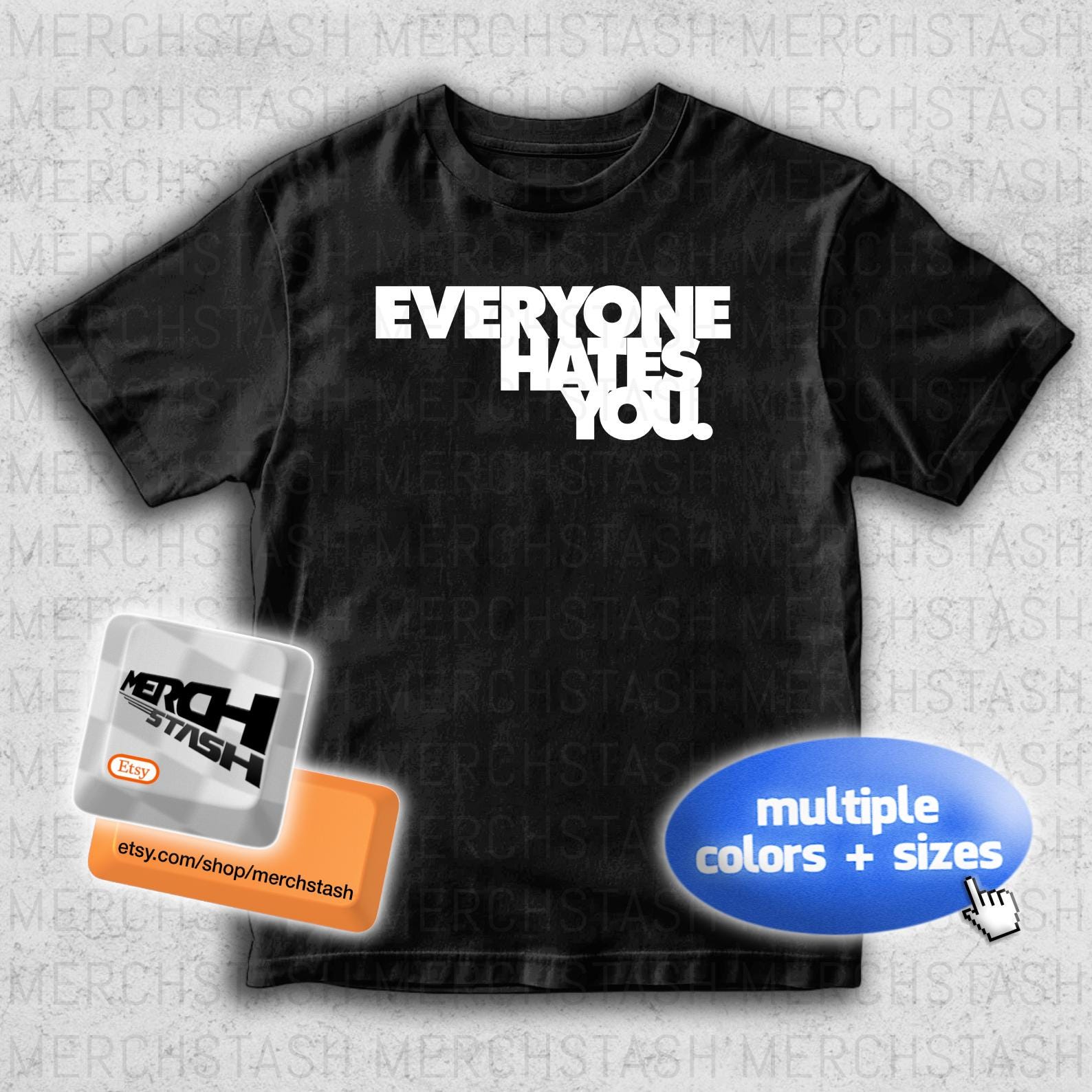 Everyone Hates You Stunmic Rehab Rehabilitation Logo T-Shirt Tee | Chief Keef Nettspend Osamason Che 2Hollis Jaydes Fakemink Xaviersobased S