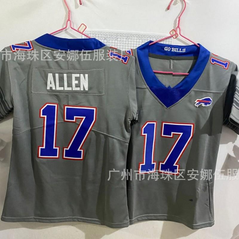 2026 Bill Embroidered Basketball Jersey Kids Short Sleeve Team Sports Uniform