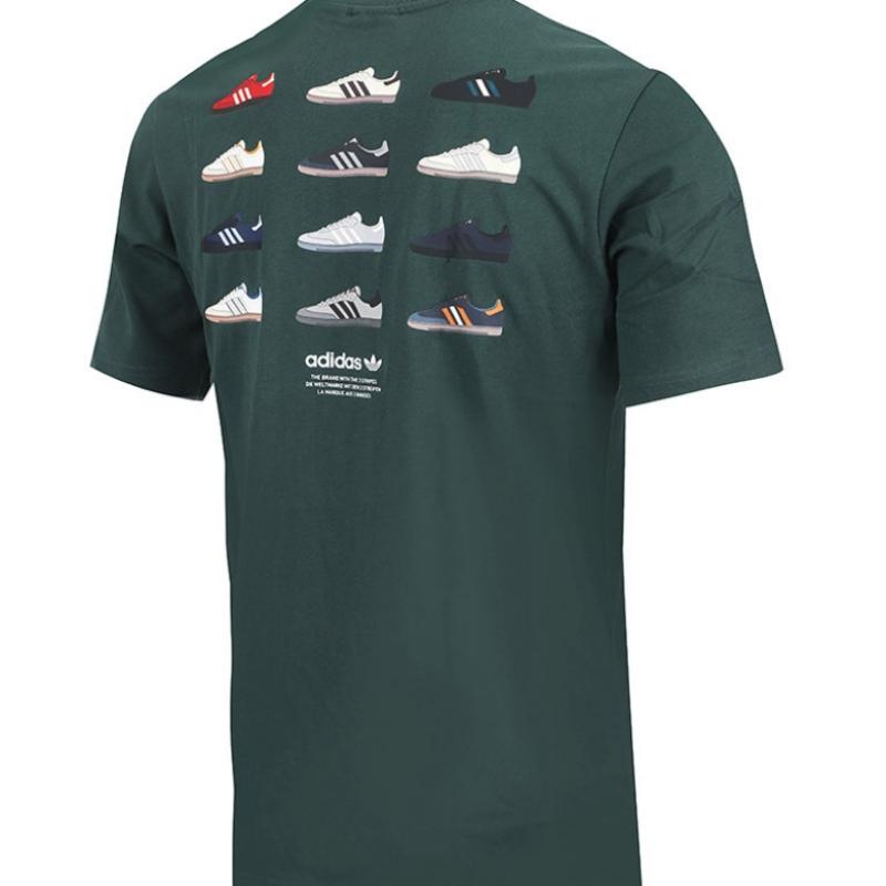 Adidas ShorT Sleeve Tee Ts sporTs Samba Shoes T shirT