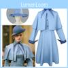Harry Potter Beauxbatons School Uniform Fleur Delacour Costume Set For Cosplay