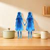 Paste Static Halloween Pumpkin Stickers Waterproof Bat Halloween Decal  Living Room