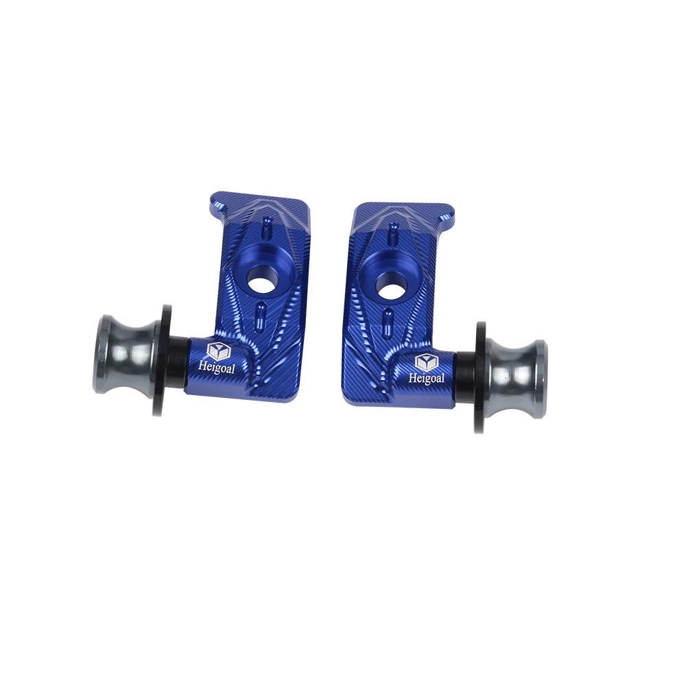 For Yamaha MT07 FZ07 FZ MT 07 2014 - 2024 Accessories Chain Adjuster Rear Wheel Fork Axle Swingarm Spools Slider Stand Pick Up