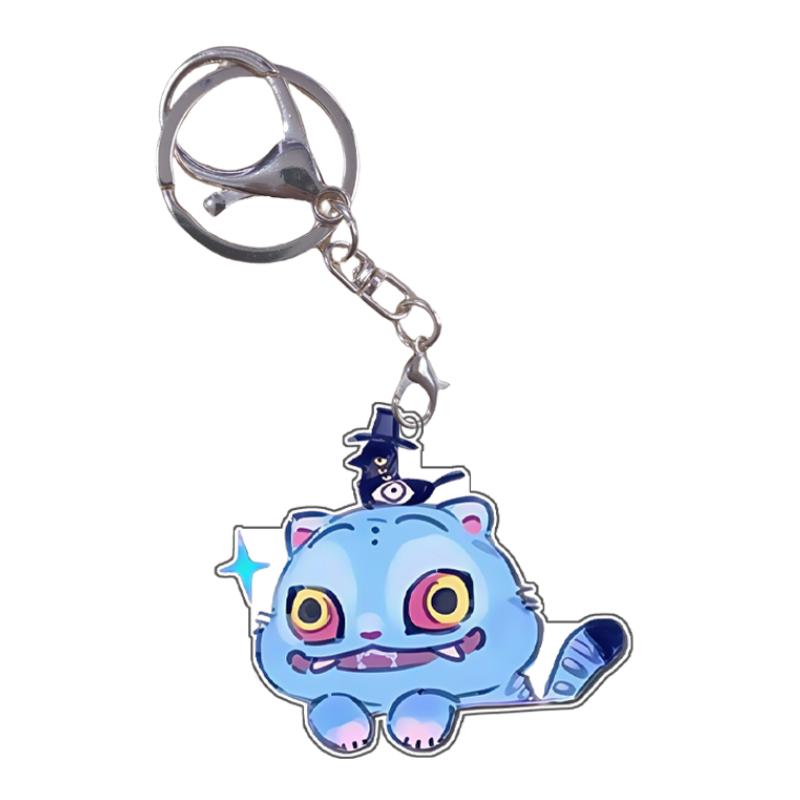 Acrylic Keychain KPop Demon Hunters Rumi Mira Zoey Jinu Baby Saja Celine Bobby Cartoon Anime Characters Gift Pendant Decoration