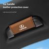 Car Sticker PU Leather Car Handgrip Protective Cover Anti-scratch Handle Case/Car keychain For Lexus ES RX NX LS UX LM LX GX LC. AEW1