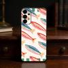 Funda de Teléfono Colorida S-Sardina L-Langosta Pez Para Samsung S25,S24,S21,S22,S23,S30,Ultra,S20,Plus,Fe,Lite Carcasa Negra