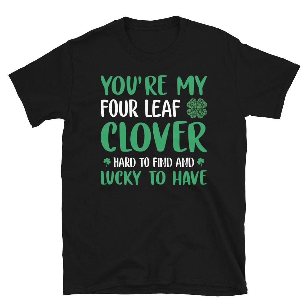 Four Leaf Clover St.Patrick s T-Shirt L