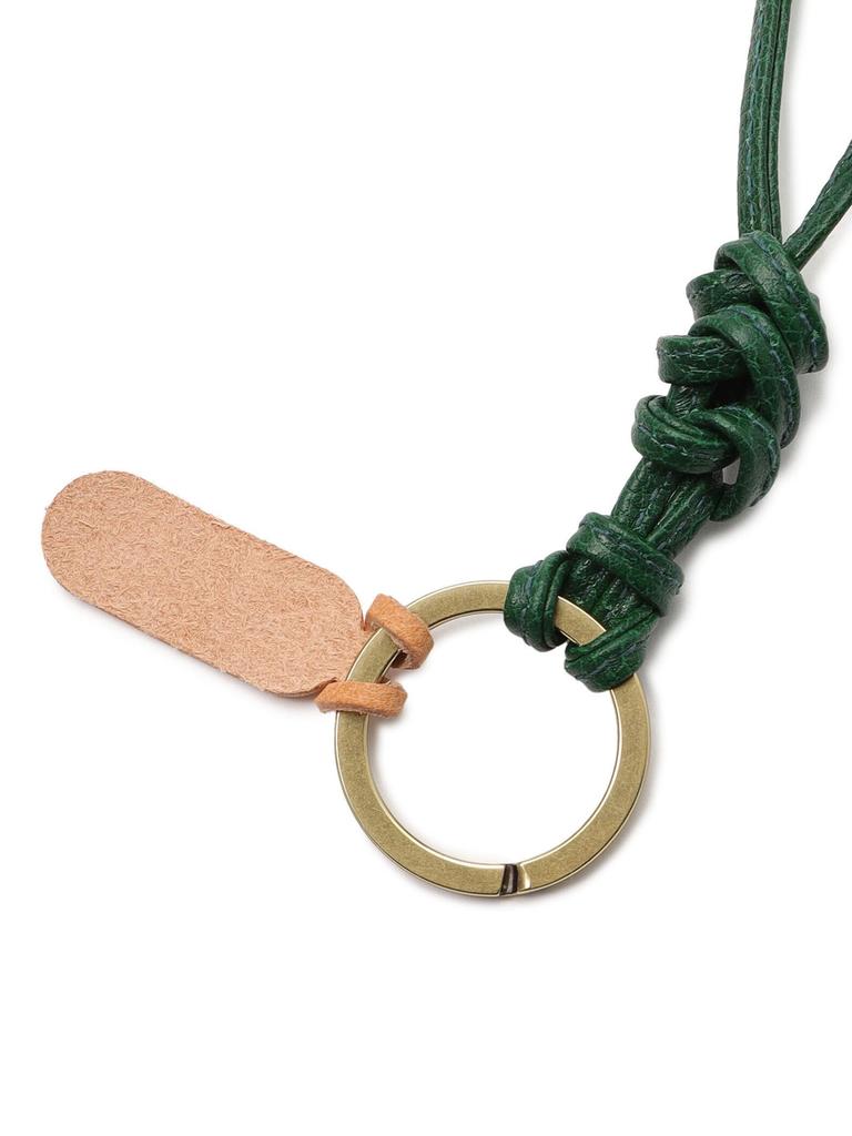 Key Ring F Red Brown [Il Bisonte] 54_1_54242305250