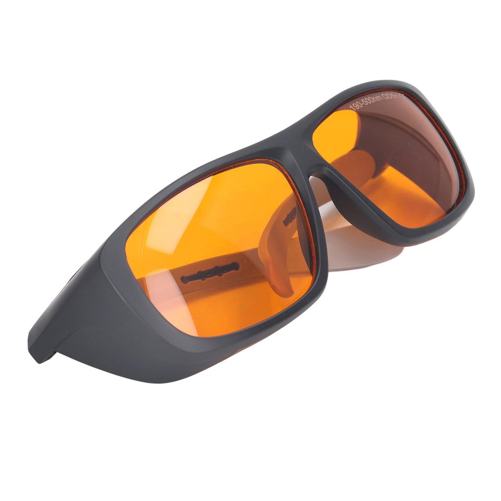 Professional Laser Glasses OD 5 190nm to 500nm Wavelength Laser Glasses Eye Protection for Engraving Machines