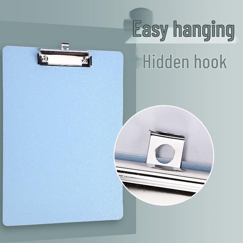 A4 Clipboard Hardboard Writing Pad with Paper Clip for Students & Office Meetings