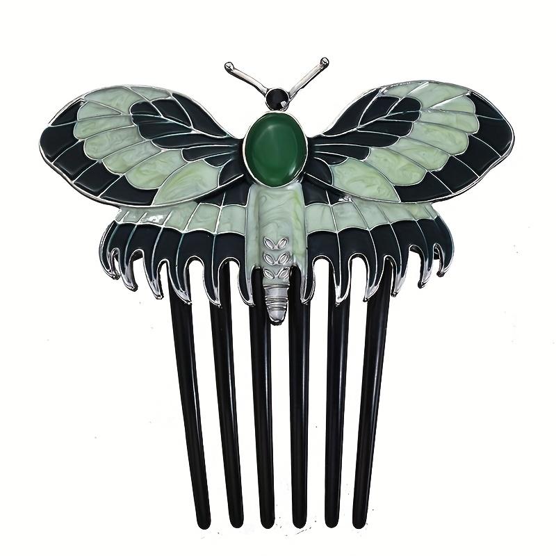 Cartoon Big Butterfly Hair Comb Hairpin, A Versatile Hair Accessory for Women In Daily Wear