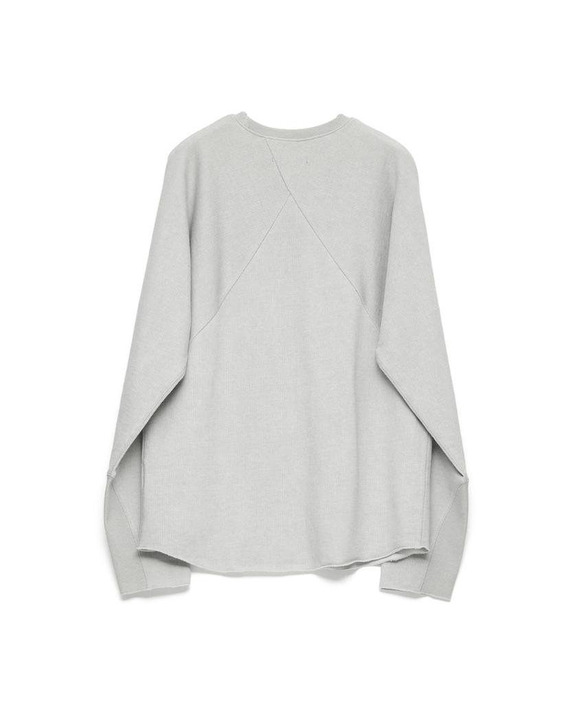 Haechinglum Dolman Sleeve Tee Dyed Light Gray