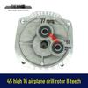Assemblaggio Motore Trapano Elettrico: 45 Alta 16 Rotore Trapano Aereo, 8 Denti con Coperchio Centrale Cuscinetto, Articolo N.. 02511