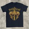 Motörhead 50 Years Anniversary Swords & Warpig Black Unisex T-shirt Size S-5XL