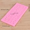 1Pc Alphabet Number Silicone Mold Diy Sugarcraft Chocolate Cupcake Baking Mould Resin Tools Fondant Cake Decorating Tools