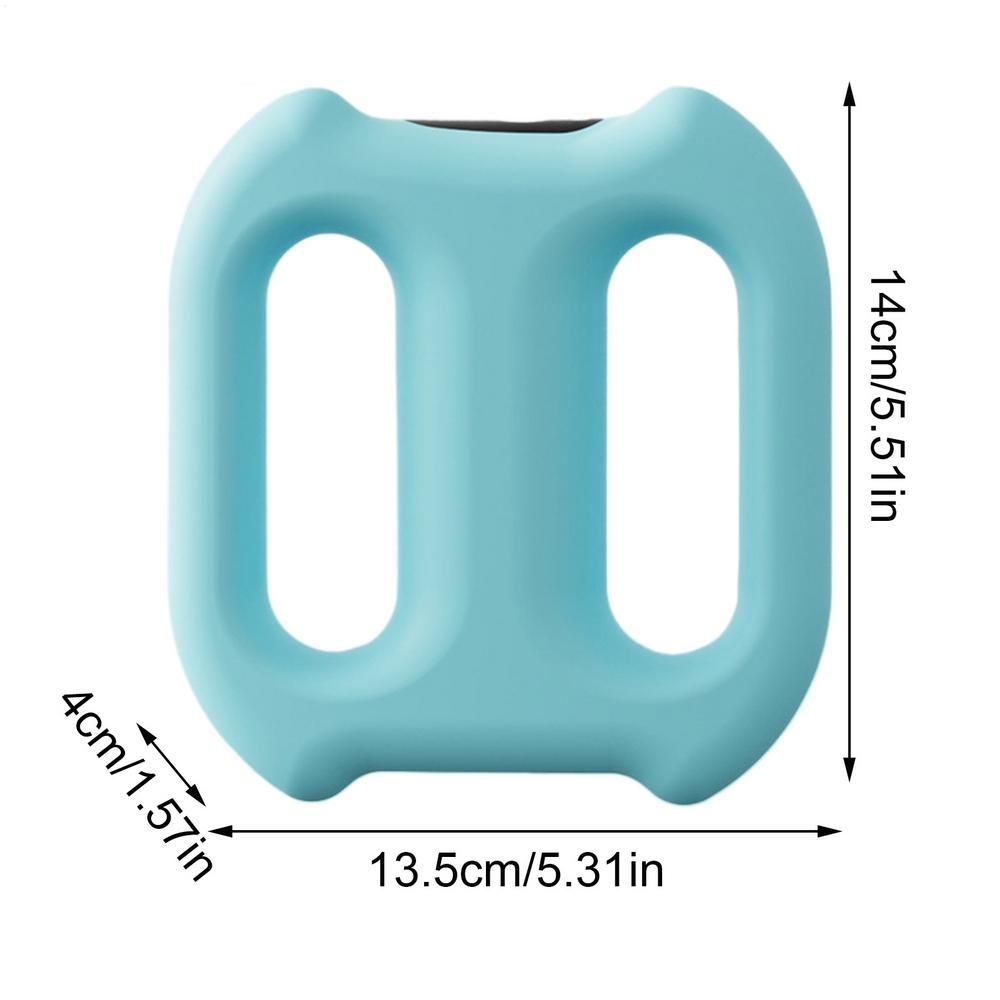 Full Body Fascia Ring 5-Speed Fascia Impact Silicone Ring Type-C Rechargeable Ergonomic Fascia Massager with Adjustable Belt