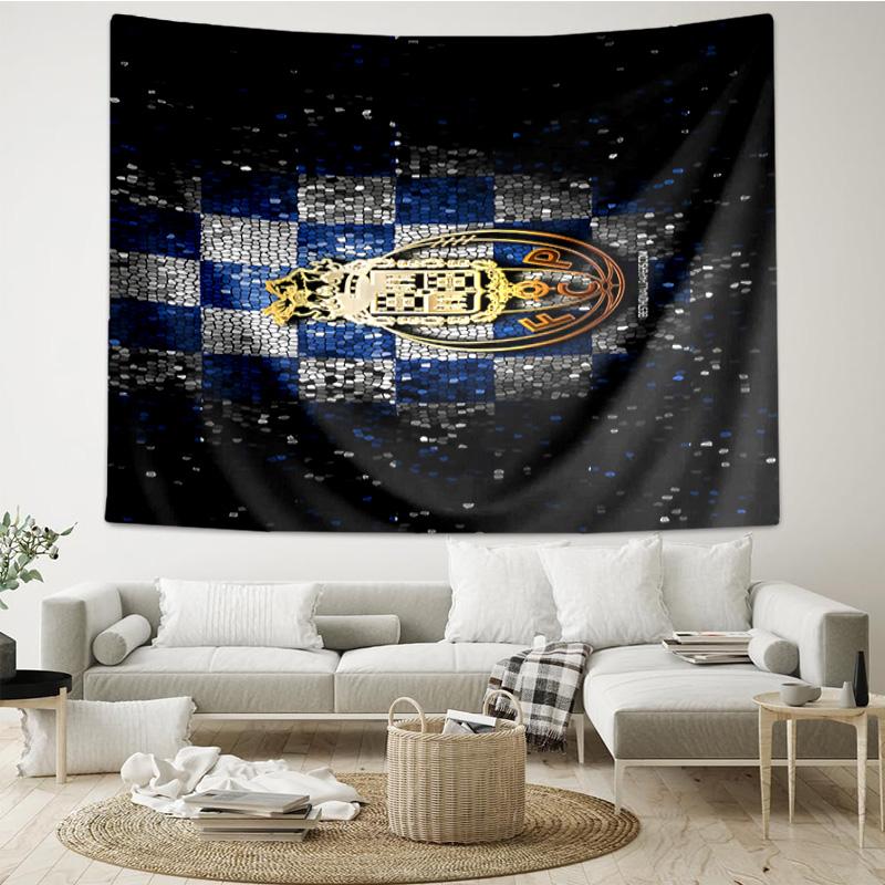 1PC Fc Emblem Printed Tapestry Room Decoration Wall Hanging for Living Room Bedroom, dormitory, Birthday and Christmas gifts