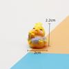Cute Simulation Mini Animal Parrot Bird Puppy Cartoon Doll Model Micro Landscape Miniature Ornament Doll