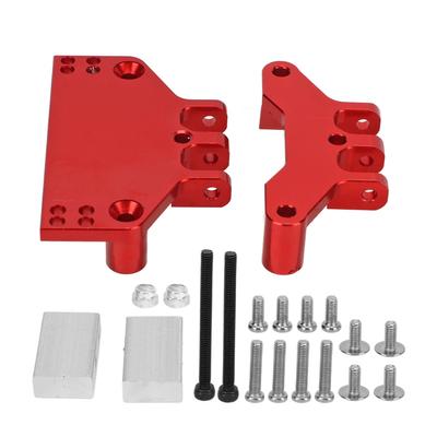 Metall Lenkgetriebe Halterung Servo Halterung Teil für MN86 1 12 RC Auto Modifiziertes ZubehörRot