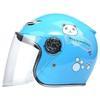Cartoon Children Helmet With Pattern Four Seasons Safety Protection Child Outdoor Sports Motorcycle Open Face Cute