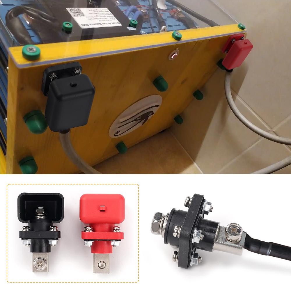 200A All-Copper Lithium Battery Energy Storage Terminal Battery Connector Battery Storage Terminal Inverter Connector