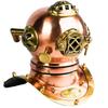 Žalvario Vario Nardymo Šalmo Replika Jūrinis Steampunk Dekoras