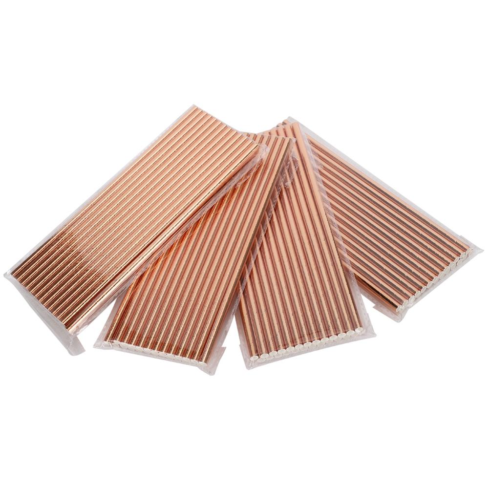 

100Pcs Rose Gold Straw Drinking Coffee Wedding Feast Party Disposable Tableware