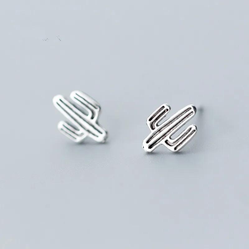 100% 925 Massiv Echtsilber Piercing Herz Krone Liebe Biene Ohrstecker Für Frauen Mädchen Brincos pendientes Brincos