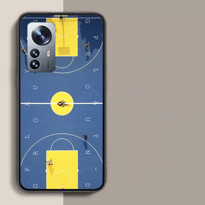Basketball Court Basketball Phone Case For Xiaomi 15 Poco X7 X6 F7 14 Ultra Mi F6 F5 F4 F3 X5 X4 X3 M6 Pro M5 M5S M3 Capa Coque