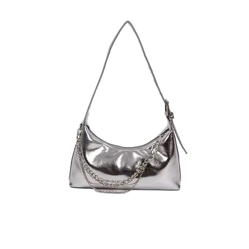 Borsa alla moda portatile da sottoascellare, Borsa baguette dal design di nicchia, Texture versatile, Borsa a tracolla singola
